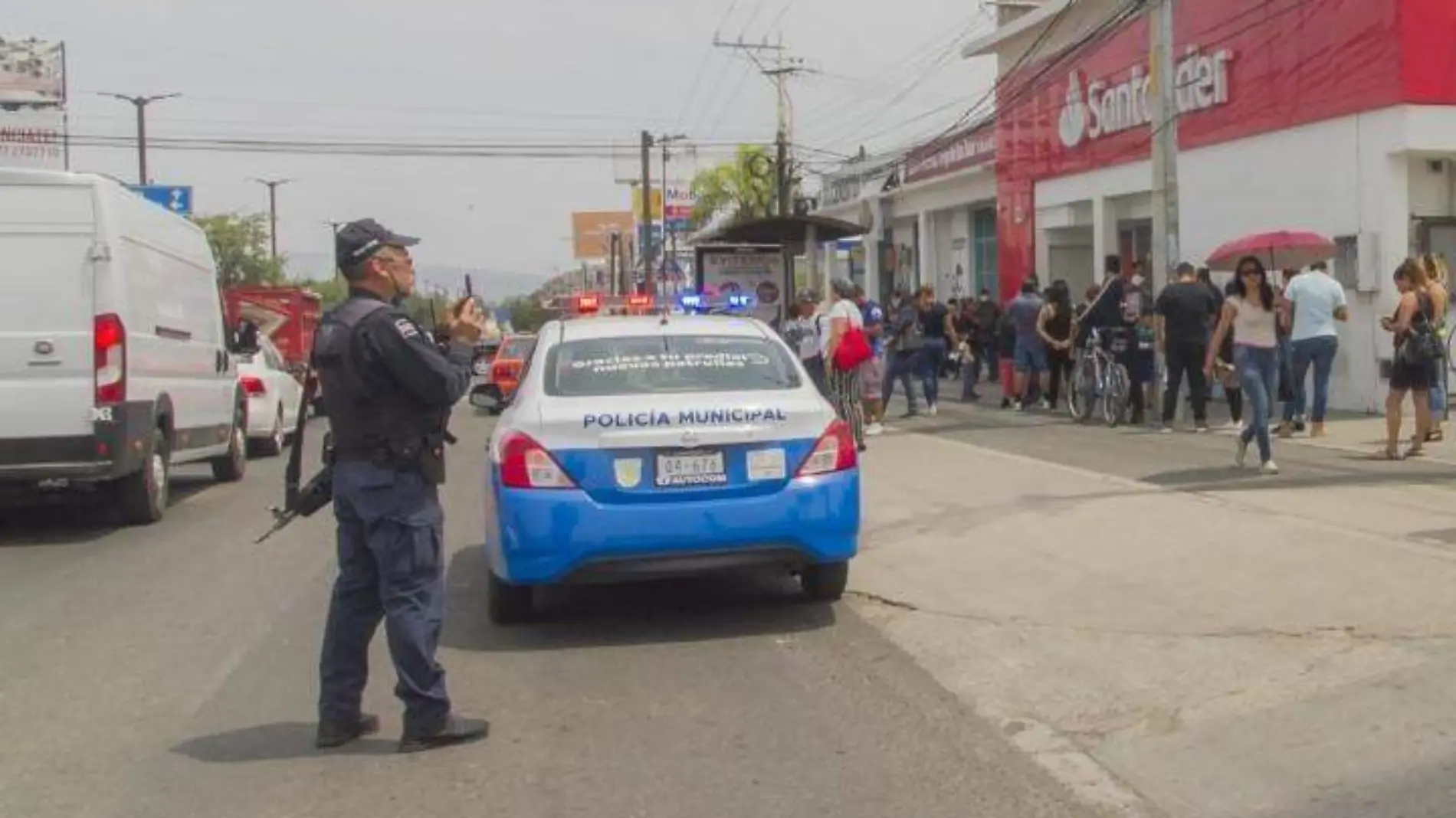 La baja en la incidencia delictiva fue m_nima a pesar de la emergencia sanitaria.  Foto Archivo  El Sol de San Juan del R_o.